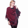 Fashion women love plaid Oversized Square Shenqu skiny Luxury whosale 100 turkish tassels plaid scarves shawls pashmina